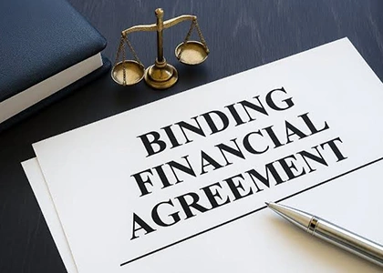 Financial Binding Agreements